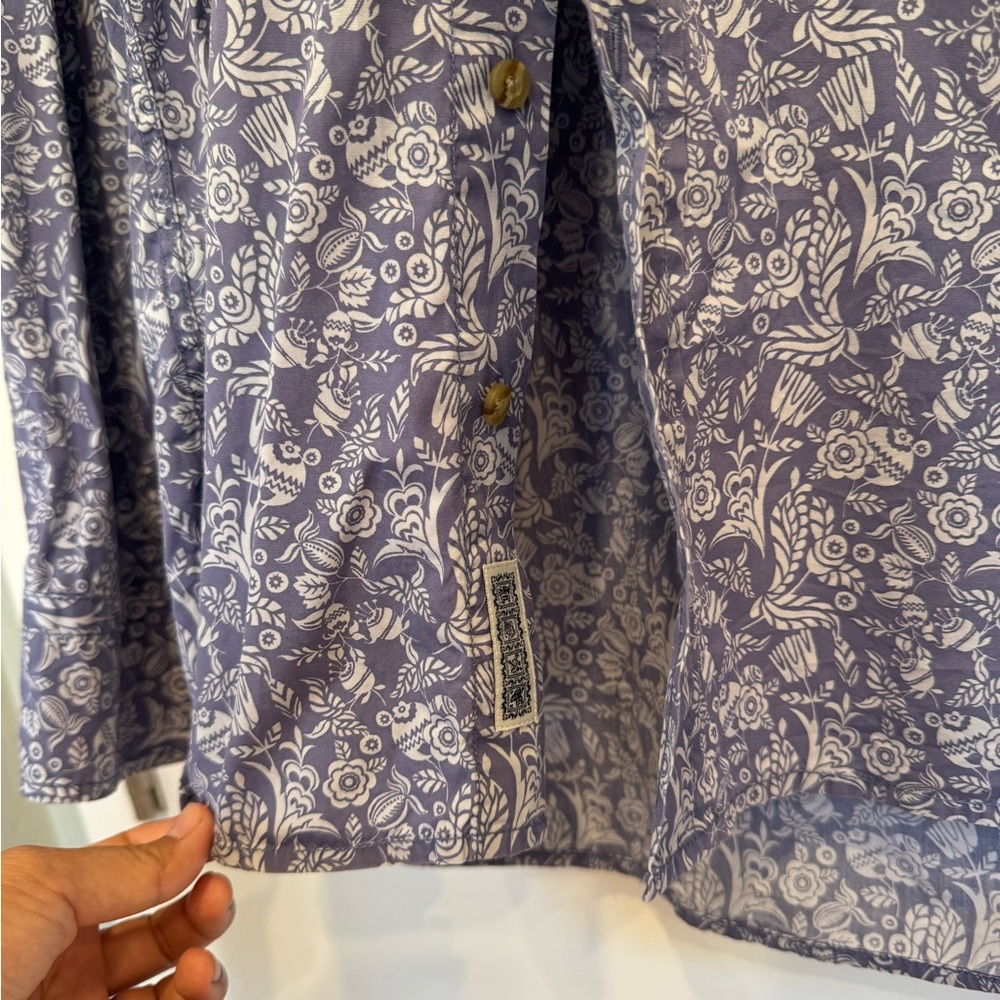 Reyn Spooner Aloha Hawaiian Print Long Sleeve Shirt size large - Picture 9 of 10